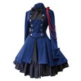 thumbnail image 1 of Costumes Steampunk Halloween pour Femmes Robe Princesse à Manches Longues Style Cour Grande Taille Cosplay Robe Princesse Patchwork Vestidos Elegantes de Mujer Para Fiesta Casuales Vestidos de Verano Para Mujer, 1 of 3