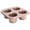 A, variant on TIELUTT Pr Ofessional Bakeware Set: Non Stick Ma Deline Pans M Olds & Donut Pan Baking Pan Organizer Baking Sheets for Oven Stainless Steel Baking Sheet Ceramic Bakeware Set with Lids Bake Ware for Ai