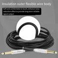 thumbnail image 4 of Langgg Guitar Pedal Audio Cable Musical Instrument Cord 6.35mm Electric Box Guitars Effect Wire Connector for Playing 10m, 4 of 7
