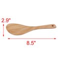 thumbnail image 2 of Unique Bargains 2 Pcs Spatule à Riz en Bois Antiadhésive Résistante à la Chaleur Vaisselle de Cuisine, 2 of 7