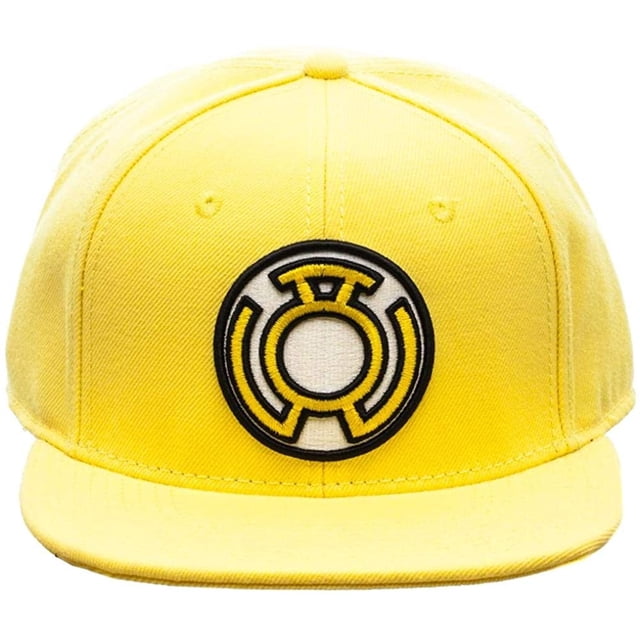 DC Comics Green Lantern Lantern Corps Color Snapback Hat Caps (Yellow Lantern)