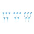 thumbnail image 2 of Maytalsory 5pieces Self-Watering Bird Globe Save Time Easy To Bird Shape Bird Shape L sky blue bird 3Set, 2 of 6