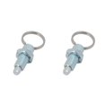 thumbnail image 1 of Dalazy Spring Loaded Index Plunger with Convenient Ring Pull Reliable Locking Mechanism M8-5 Galvanized Steel 2Set, 1 of 1
