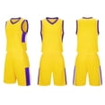 thumbnail image 2 of Boys' Fast - Drying Sport Outfit: Breathable Sleeveless Shirt & Basketball Shorts Set, 2 of 7