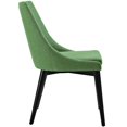 thumbnail image 3 of Modway Viscount Solid Rubberwood Dining Chair, Modern, Kids, Kelly Green, 3 of 5