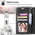 thumbnail image 2 of [PST] Samsung Galaxy S26 Ultra Wallet Case, Leather Magnetic Card Slot Wallet Folio Flip Case Cover, 2 of 5