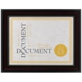 thumbnail image 1 of Unbranded Harrison Certificate Frame 8.5x11in Cherry, Wall Document Frame, 1 of 6