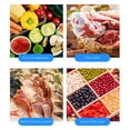 thumbnail image 4 of Ohufall Vacuum Sealed Food Storage Container For Home Kitchen Transparent Water Draining Airtight Jar With Timer Lock For Freshness And Freezing Food Storage Containers With Lids, 4 of 6