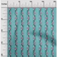 thumbnail image 1 of oneOone Viscose Chiffon Fabric Leaves & Floral Block Print Fabric By Yard 42 Inch Wide, 1 of 5