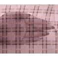 thumbnail image 4 of oneOone Viscose Chiffon Fabric Tartan Check Decor Fabric Printed BTY 42 Inch Wide, 4 of 4
