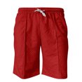 thumbnail image 4 of TopLLC Mens Shorts, Men pants Men's Cotton Elastic Drawstring Color Sports Pocket Shorts, 4 of 6