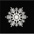 thumbnail image 1 of Pendentif Flocon de Neige Blanc en Plastique, 1 of 6