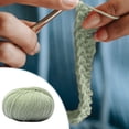 thumbnail image 5 of EGNMCR Wool Hand-woven Medium Coarse Scarf Hat Overcoat Wool Merinoss Wool Wool Cashmeres Yarn wools group, 5 of 5