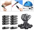 thumbnail image 3 of Almencla Tarp Clips Tarpaulin Clips and Cords Balls Set Tarp Clips Heavy Duty Lock Grip 10pcs Tent Clip, 3 of 8