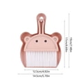 thumbnail image 3 of Hot Selling Small Household Mini Besom And Dustpan Set Soft Bristled Bed Cleaning Tool Suitable For Cleaning Dirt Desktops And Windowsills, 3 of 6