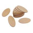 thumbnail image 2 of Natural Wooden Oval Plain Unfinished Birthday 80 x 40 pcs, 2 of 8