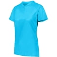 thumbnail image 2 of Augusta sportswear Women's Attain Wicking Two Button Softball Jersey, 2 of 2