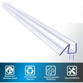 thumbnail image 4 of Bgsha 2-Pack Shower Door Bottom Seal - 20\" Length - Glass Sweep Shower Doors, 4 of 9