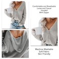 thumbnail image 1 of Femmes Cardigan à Capuche Pull Zip Cardigan à Capuche Pull Zip Ample Top Femmes Cardigan à Capuche Femmes Casual Top Femmes Cardigan à Capuche Pull Ample Casual Peau Douce, 1 of 6