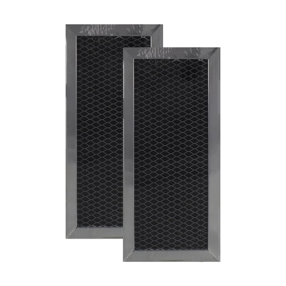 2 Pack Air Filter Factory Compatible Replacement for GE AP3204832 Microwave Charcoal Carbon Filters