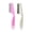 B, variant on TopLLC 2pc Pet Hair Grooming Comb Flea Shedding Brush Puppy Dog Stainless Comb