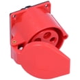 thumbnail image 2 of Industrial Power Socket, Industrial Connector Electrical Auxiliary Materials 3-Phase Industrial Power Socket  For Water Conservancy For Power Plant, 2 of 8