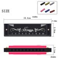 thumbnail image 2 of 10-Hole Harmonica Lightweight Printed Mouth Organ Exquisite Early Educational Musical Early Educational Instrument Musical Toys Child Accessories for Blue, 2 of 9