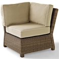 thumbnail image 1 of Pemberly Row Chaise d'Angle de Patio en Osier, Brun et Sable, 1 of 7