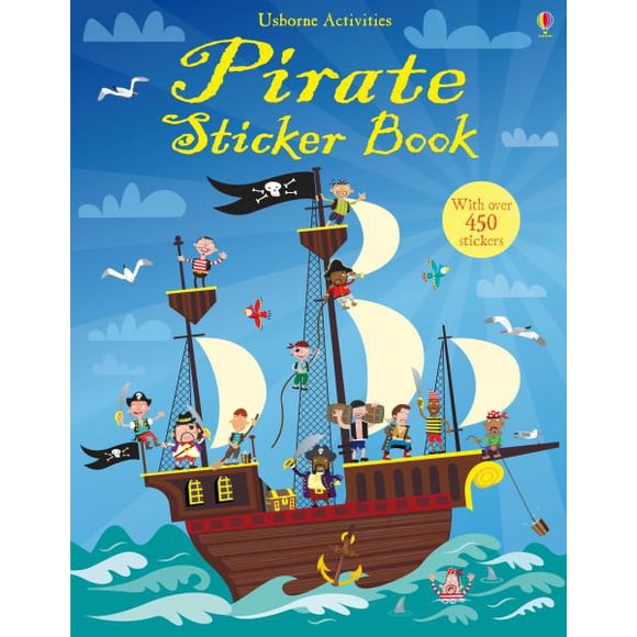 Livre d'Autocollants Pirate (Livres d'Autocollants Usborne)