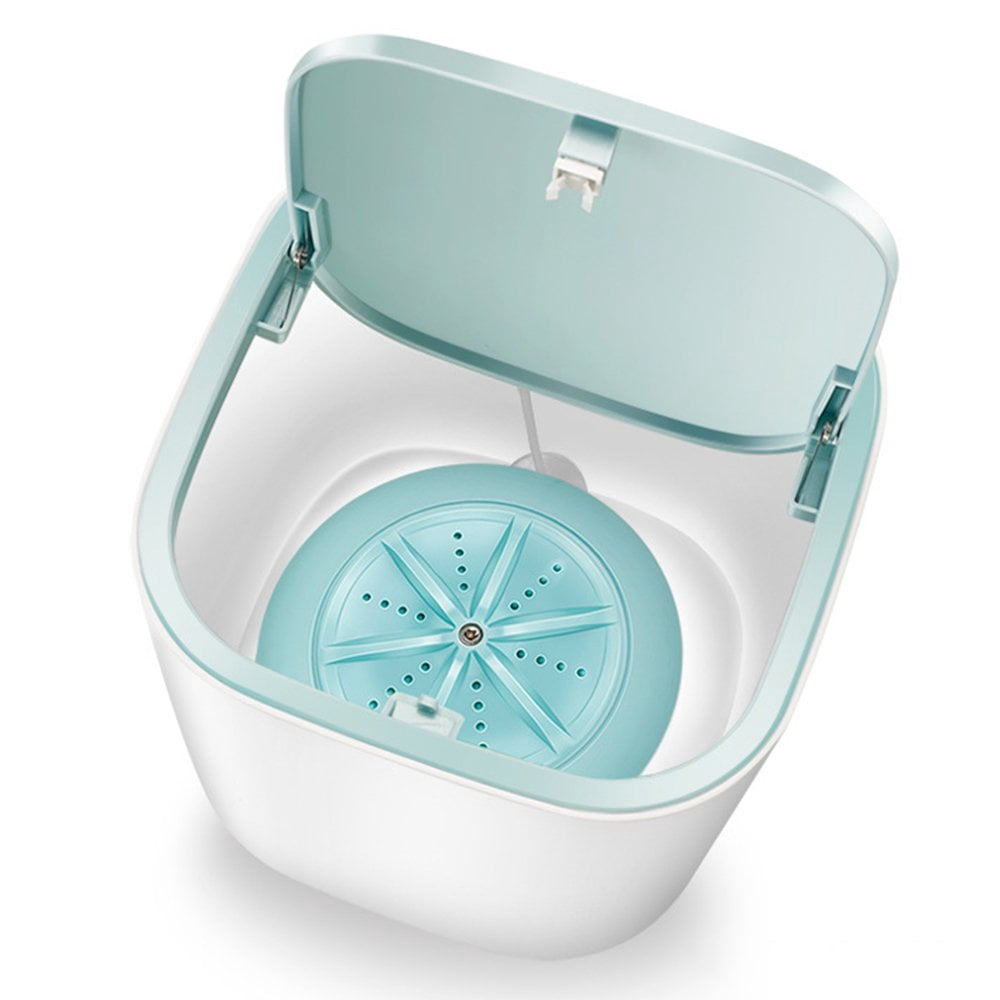 Laundry Barrel Washer Underwear Socks Washer Portable  Rotating   Washer Convenient for Home Dormitory