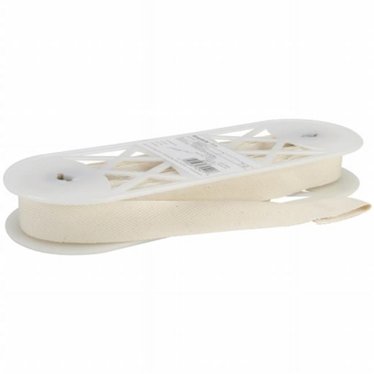 Twill Tape 1''X10yd-Natural Pack Of 10