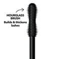 thumbnail image 4 of Hard Candy Full Volume Mascara, Mascara Volumisant, Brosse Sablier, Résistant aux Bavures, 4 of 6