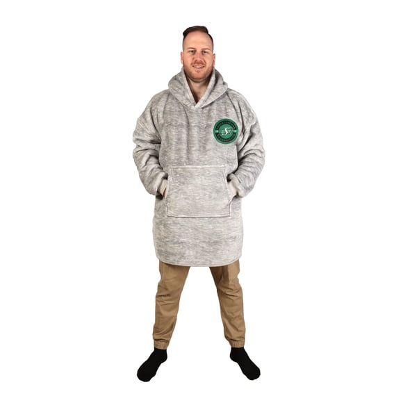 CFL Saskatchewan Roughriders Hooded Wearable Blanket