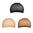 thumbnail image 4 of 4pcs/set Perruque Casquette Élastique Unisexe Cheveux snood Unisexe Perruque Cheveux Extensible Réutilisable snood Cosplay Parti Perruque Net, Noir, 4 of 6