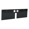 thumbnail image 1 of Luverne 255300 Mud Flap Tow Guards Universal 20 Inch Height; Set Of 2; Flat; Textured; Black; Rubber; 2 To 3 Inch Receiver Hitch Mount, 1 of 1
