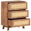 thumbnail image 4 of vidaXL Sideboard 61x35x76 cm Solid Mango Wood, 4 of 5