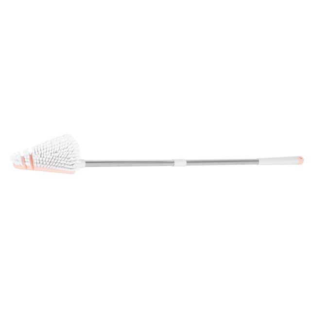 PENIKOKO 1Pcs Multi-function Rotating Crevice Brush for Cleaning Pink ABS