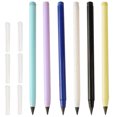thumbnail image 1 of 6 Pcs Crayons Éternels Crayons Réutilisables Sans Taille-Crayon Crayons Infini pour Étudiants, 1 of 9