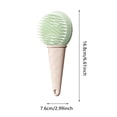 thumbnail image 2 of Ice Grooming Brush and Massage Comb for Pet Bathing Shedding Control Deshedding with Ergonomic Handle, 2 of 6
