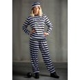 thumbnail image 4 of Women's Striped Prisoner Costume, 4 of 4