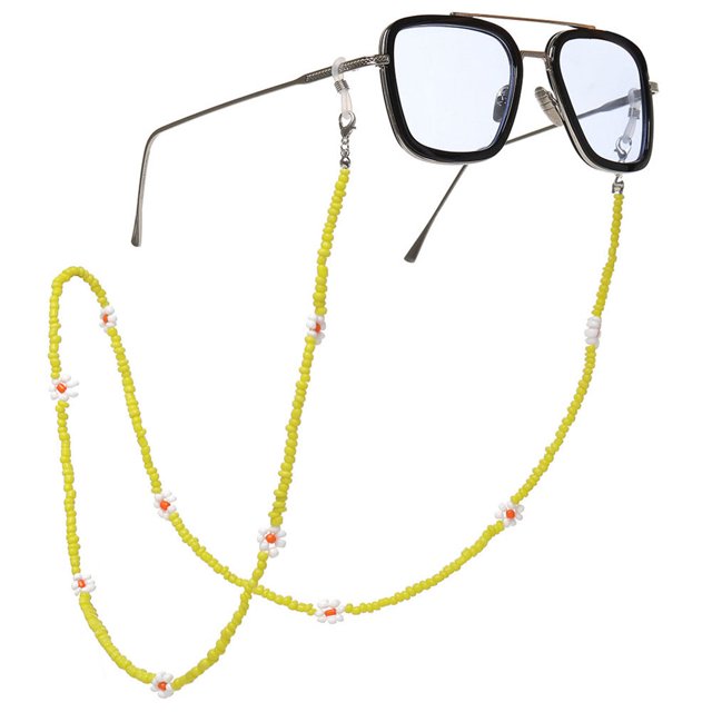 Eyeglass Chain Beaded Trendy Decorative Sunglasses Holder Strap Eyewear Retainer