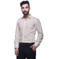 thumbnail image 3 of BESTMAN Formal Shirts For Men Slim Fit Printed Full Sleeve Shirts For Men, 3 of 5