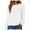 White, variant on Splozh Ladies Sweatshirt Women Sweatshirt Long Sleeve Shirt Dandelion Print Pullover Winter Blouse Tops Red,S