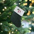 thumbnail image 2 of Birdeem Christmas Large Letters Christmas Stockings Cute Striped Christmas Tree Pendant Holiday Decorations, 2 of 5