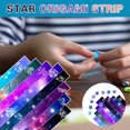thumbnail image 1 of EGNMCR Star Paper Strips Color Star Paper Strip Paper Decoration Paper Strips DIY Hand Art Crafts a Origami, 1 of 2