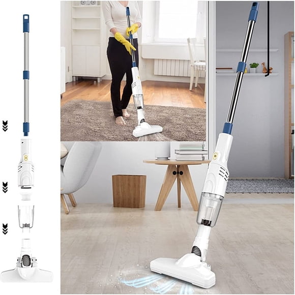 YOPTOP Upgraded Wet Dry Vacuum Cordless Lightweight Floor Cleaner and Mop One-Step Cleaning for Carpet and Hard Floors
