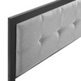 thumbnail image 3 of Modway Teagan Tufted Full Headboard in Black Light Gray, 3 of 7