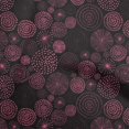thumbnail image 1 of oneOone Rayon Black Fabric Abstracts Sewing Material Print Fabric By The Yard 56 Inch Wide, 1 of 5