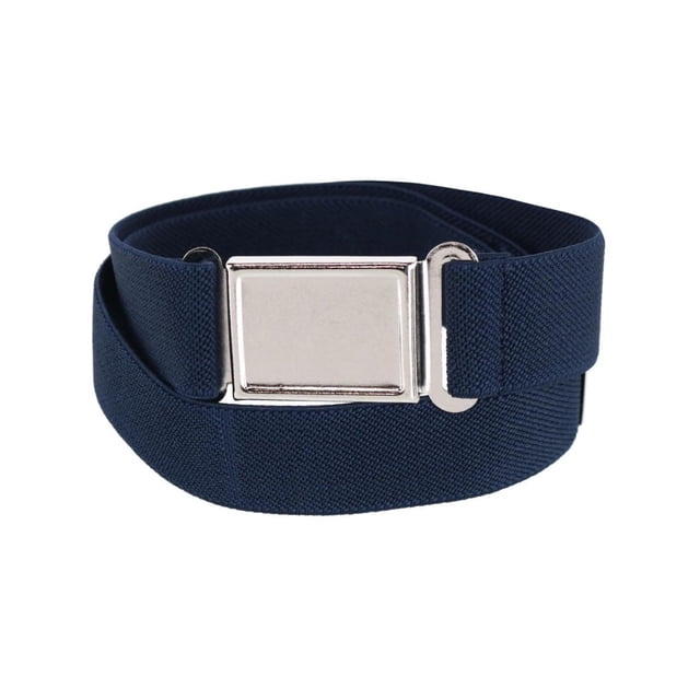 CTM® Kids' Adjustable Elastic Belt with Magnetic Buckle