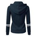 thumbnail image 1 of Pull d'Automne et d'Hiver pour Femmes Cardigan de Sport à Capuche avec Fermeture Éclair, 1 of 6